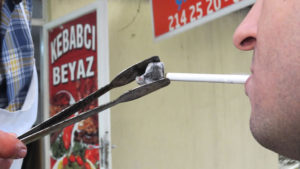 Çakmak yok burada