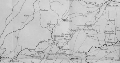 1904 Maraş Haritası - Maunsell