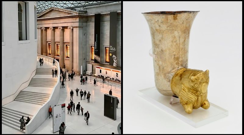 Brisith Museum koleksiyonunda Maraş menşeli bir riton