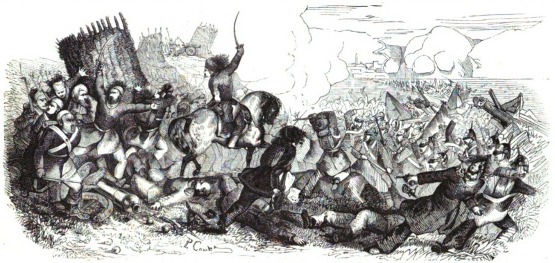 15 Nisan 1854 L'illustration gazetesinde Kara Fatma ve Turtukaya Savaşı haberi